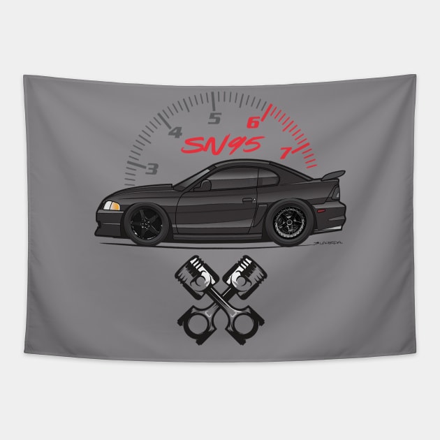 Black SN95 Tapestry by JRCustoms44