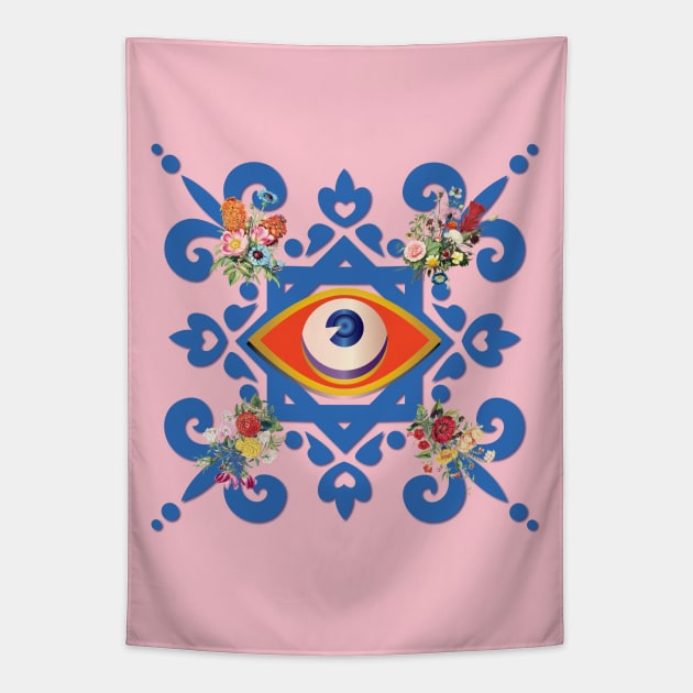 All-Seeing Eye Tapestry by Persius Vagg