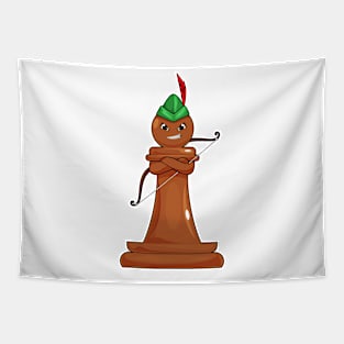 Chess piece Pawn Archer Chess Tapestry