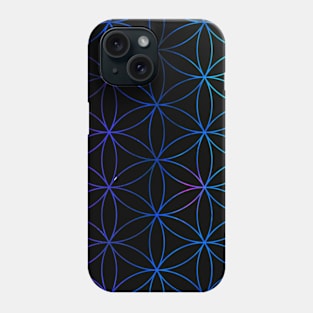 Flower of Life - Higher Chakra Colors Phone Case