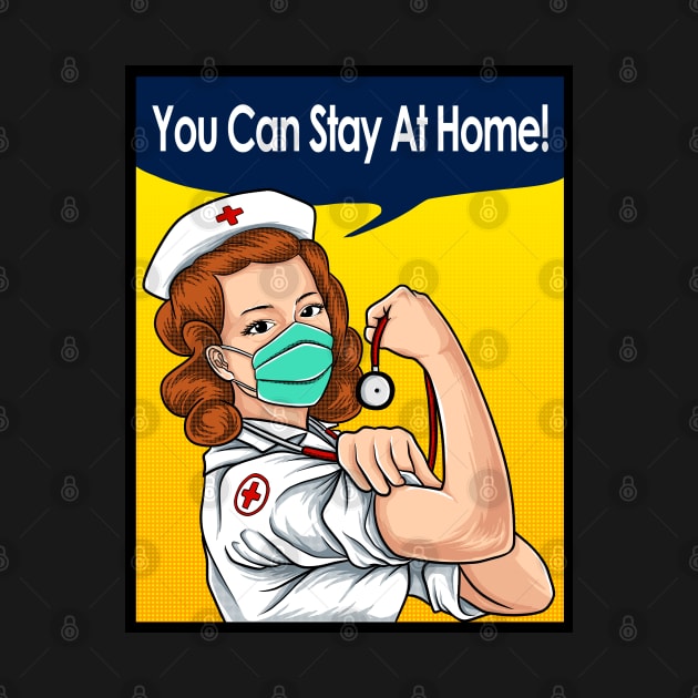 you can stay at home by opoyostudio