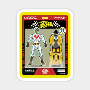 Racer X action figure Magnet