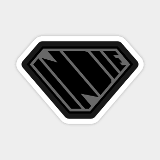 Indie SuperEmpowered (Black on Black Edition) Magnet