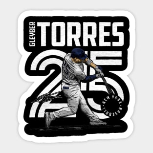 Gleyber Torres  Sticker for Sale by Kaa-Zau