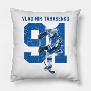 Vladimir Tarasenko St. Louis Grunge Pillow