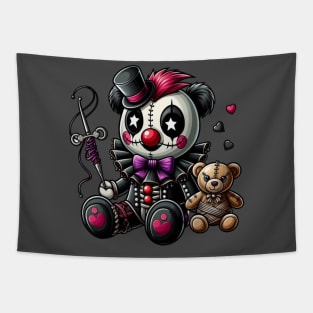 gothic teddy bear 2.0 Tapestry