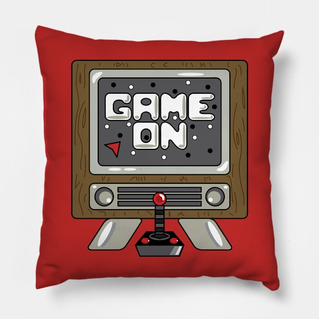 Retro Game On Pillow by slice_of_pizzo