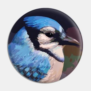 Blue Jay Pin