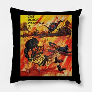 The Black Panther - Blood Feast of the Apes (Unique Art) Pillow