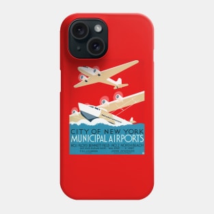 City of New York Municipal Airports, Floyd Bennett Field - North Beach Phone Case