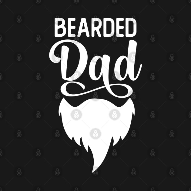 Bearded Dad Gift Fathers Day Dad Beards Lovers Gift by mommyshirts