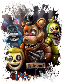 five nights at freddies Magnet