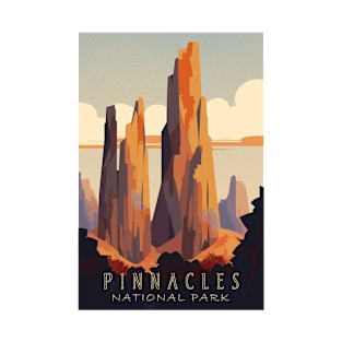 Pinnacles National Park Travel Poster T-Shirt