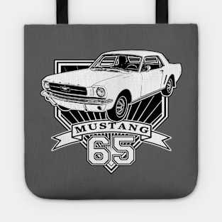 65 Mustang Coupe Tote