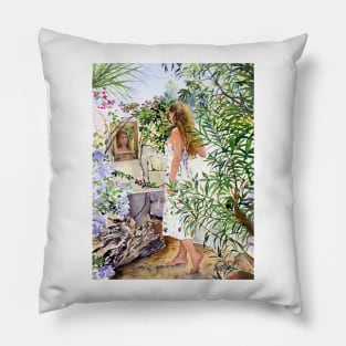 Garden Reflection Pillow