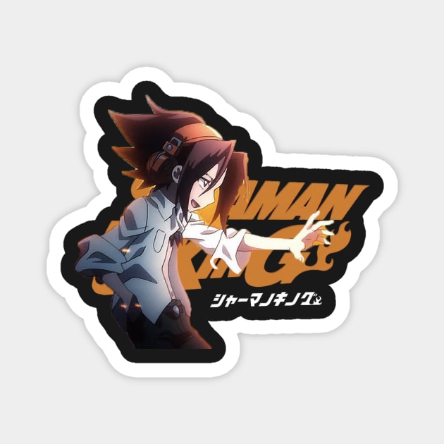 Shaman King ''ASAKURA'' V1 Anime Manga Magnet by riventis66