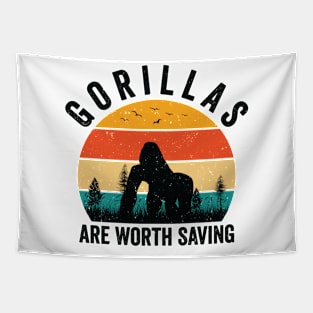 World Wildlife Day Gorilla Wildlife Animal Conservation Tapestry