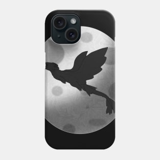 The Night Fury and the Moon (no background ver.) Phone Case