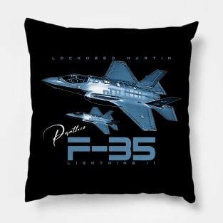 f 35 lightning ii usaf fighterjet Pillow