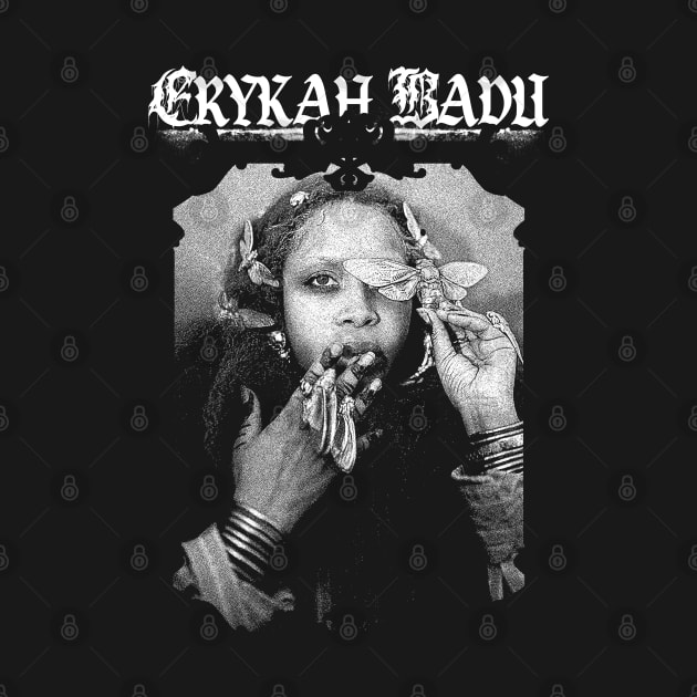 Erykah Badu Metal Style by theloudandnoisy