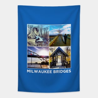 Milwaukee County Bridges • MKE WI Tapestry