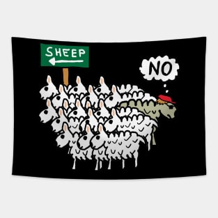 Don't Be A Sheep Tapestry