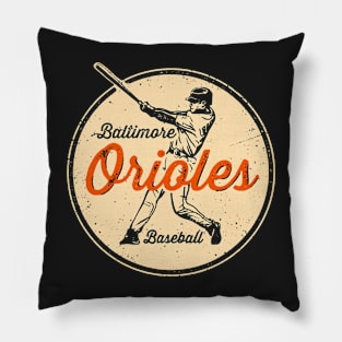 Vintage Orioles Pillow