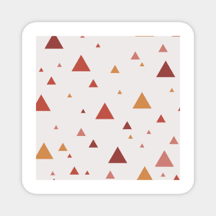 Scattered Triangle Pattern Magnet