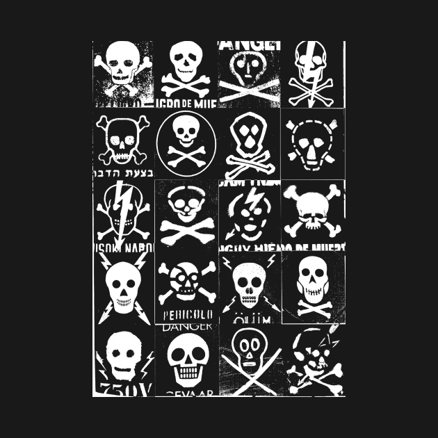 Skulls, Skulls and more Skulls by Evan Derian