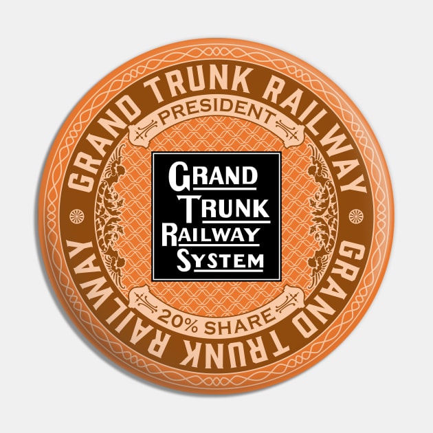 Grand Trunk Railway (18XX Style) Pin by Railroad 18XX Designs