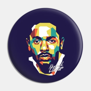 Kendrick Lamar on WPAP #2 Pin