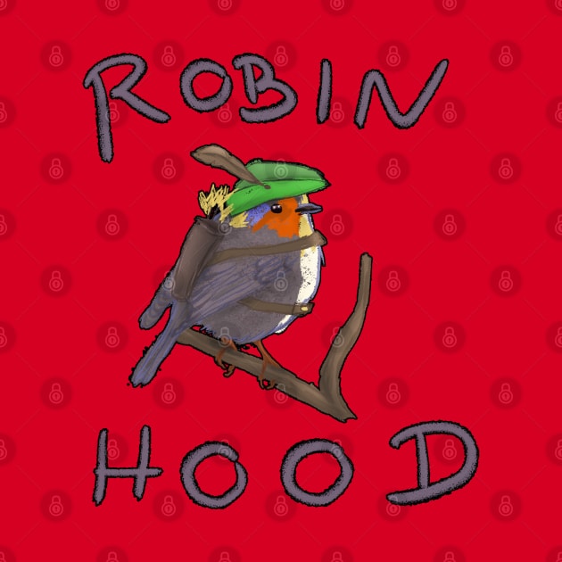 Robin Hood bird by vixfx