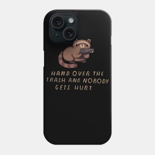 hand over the trash Phone Case