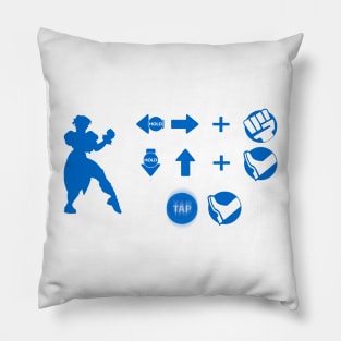 Street Fighter Moves - Chun-Li Pillow