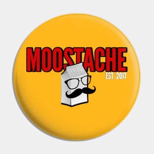 Moostache Pin