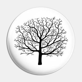 Sleepy Hollow Creepy Tree Pin