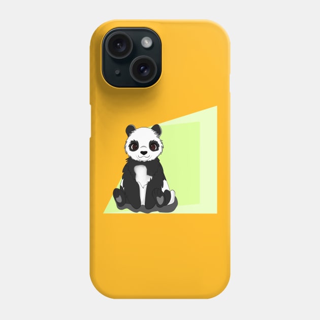 Sweet baby panda Phone Case by MariRiUA