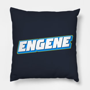 Enhypen Engene fanbase text retro | Morcaworks Pillow