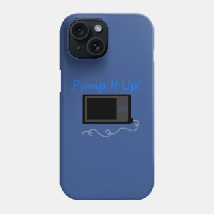 Pump It Up! Blue Phone Case