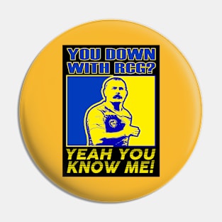 Parramatta Eels - Regan Campell-Gillard - YOU DOWN WITH RCG? Pin