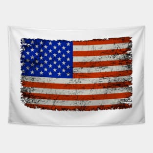 the american flag vertical Tapestry