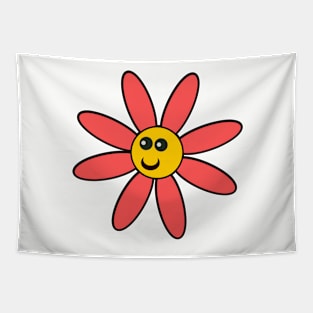 Happy Daisy Flower Tapestry