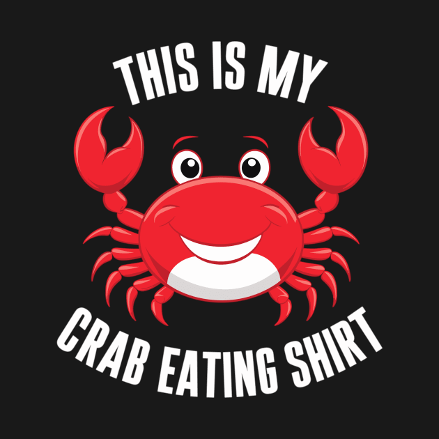 Festive Crab Feast | My Crab Eating Shirt by DefineWear