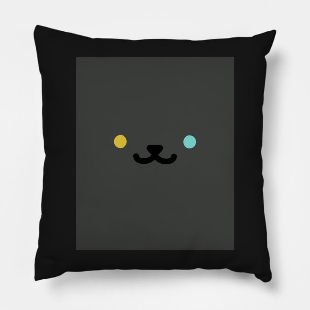 Neko Atsume - Pepper Pillow by SquishyCrumpet