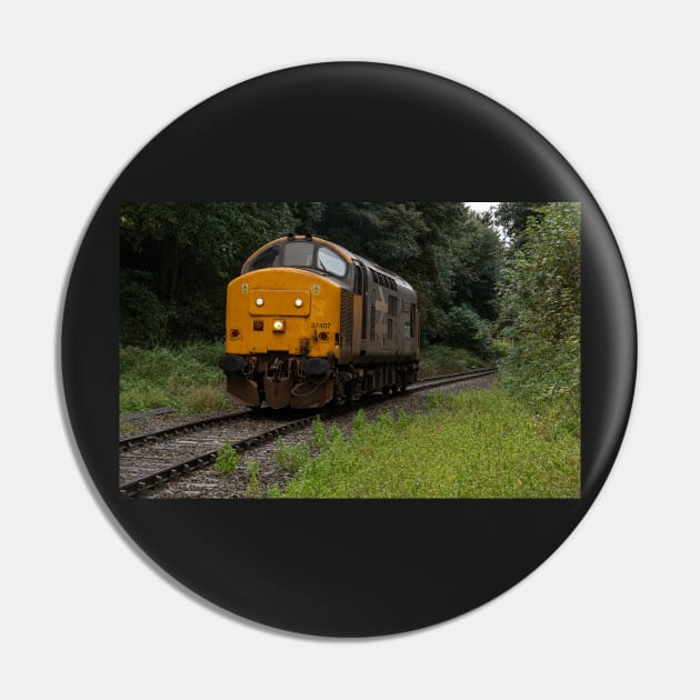 Class 37 british railways Loco Pin by Robert john