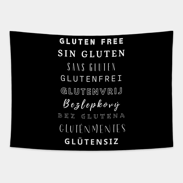 Gluten free around the world Tapestry by Gluten Free Traveller