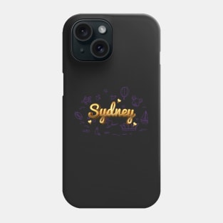 Sydney by night Phone Case