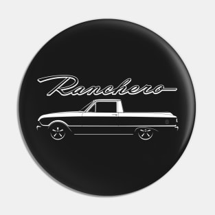 White 60-63 Ranchero Pin