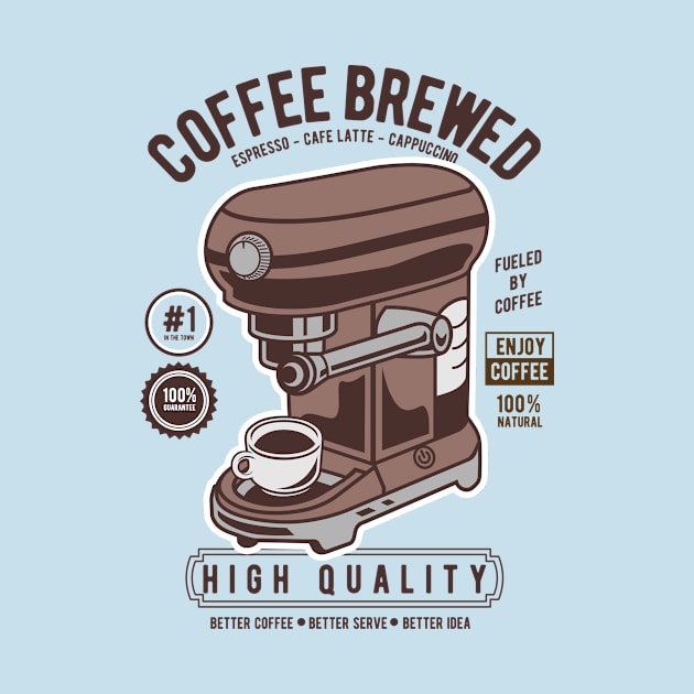 Coffee Brewed by Cup of Tee