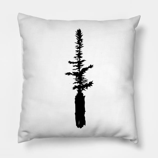 Baby Spruce Pillow by johnstoncreative